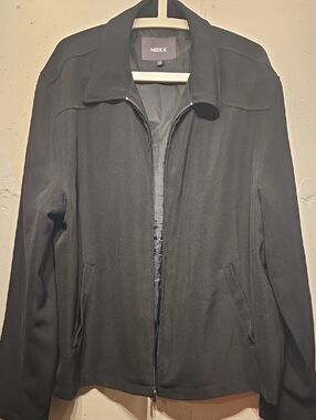 MEXX Men's Black Lightweight Zip Jacket (XXL)